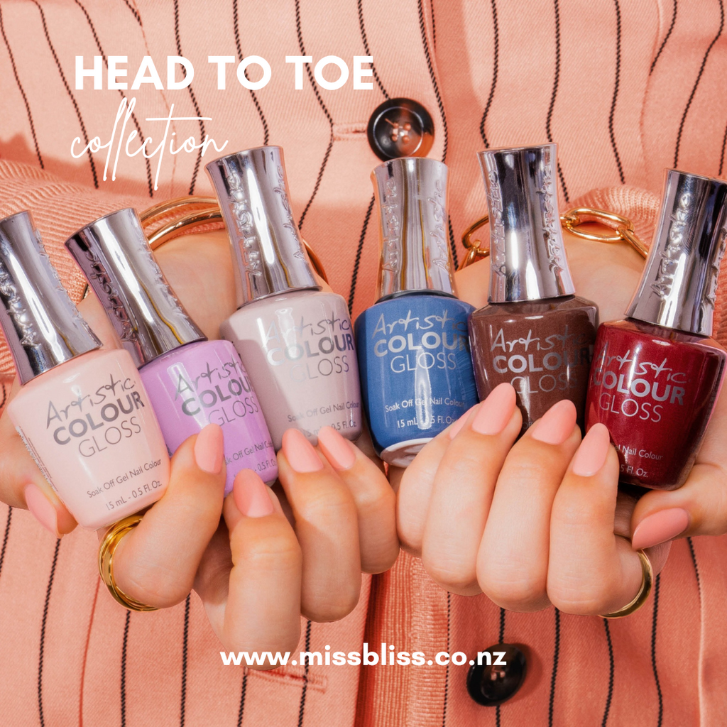 Artistic Gel Collection Cover Me Head To Toe - 6PC Gel