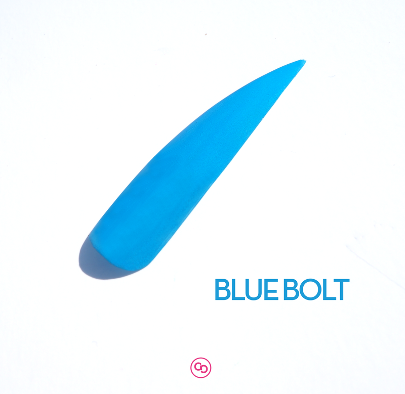 Blue Bolt Neon Blue